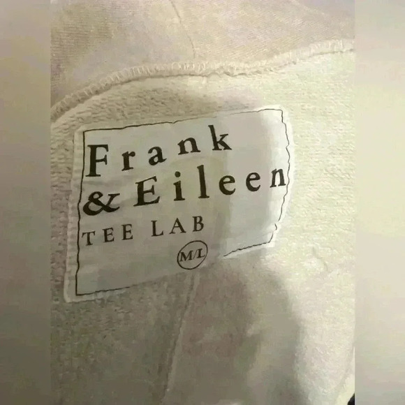 Frank & Eileen $288 Tee Lab Drape Coat Cardigan Jacket Beige Comfy Coastal Fall - Picture 8 of 10